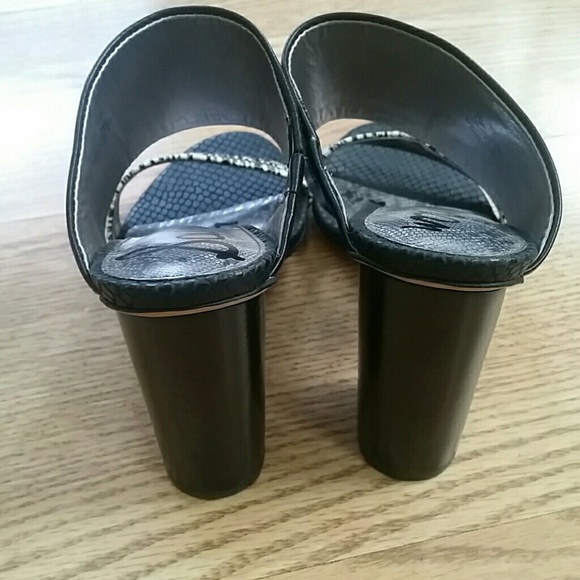 Sam Edelman block leather heels - Picture 3 of 8