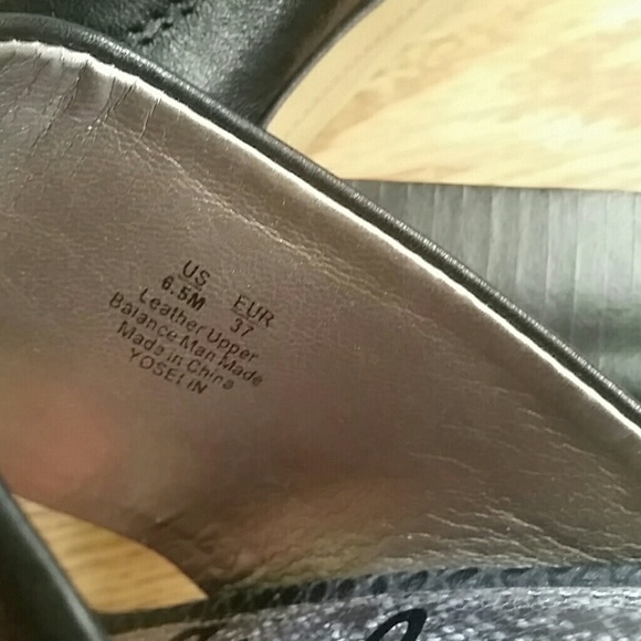 Sam Edelman block leather heels - Picture 8 of 8