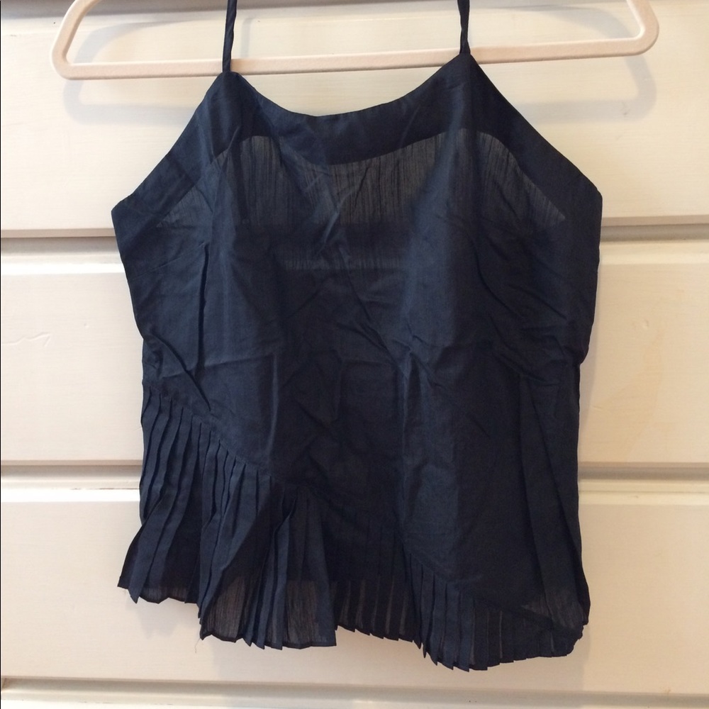 Naked Zebra sheer top