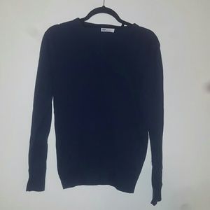 ***Like New ** boys navy blue vneck sweater *H&M