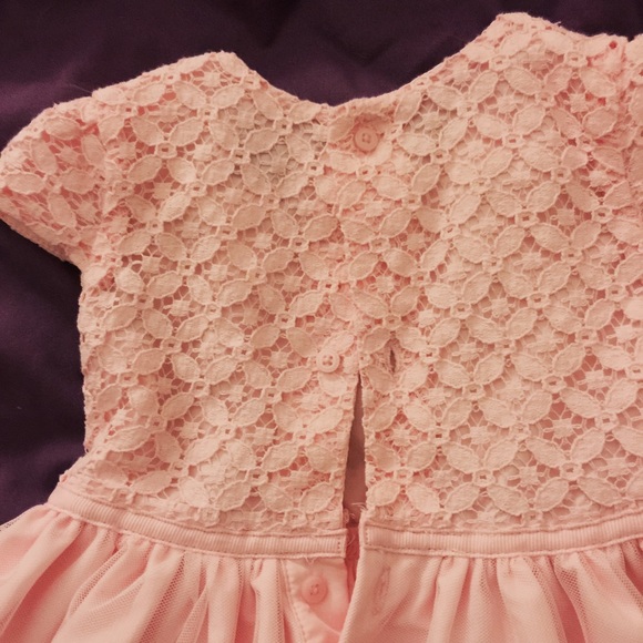 Dainty pink dress Just One You-Carters 18 months - Picture 2 of 2