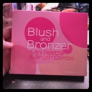 Coastal scents blush and bronze palette