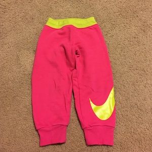 Girls Nike sweatpants