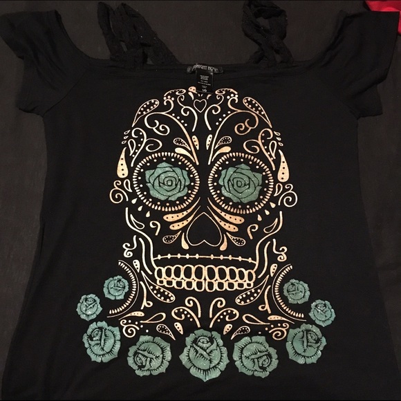 Sugar Skull Hot Topic Shirt