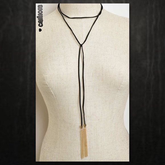 💠CLEARANCE NEW Double Tassel Drop Choker 💠💠