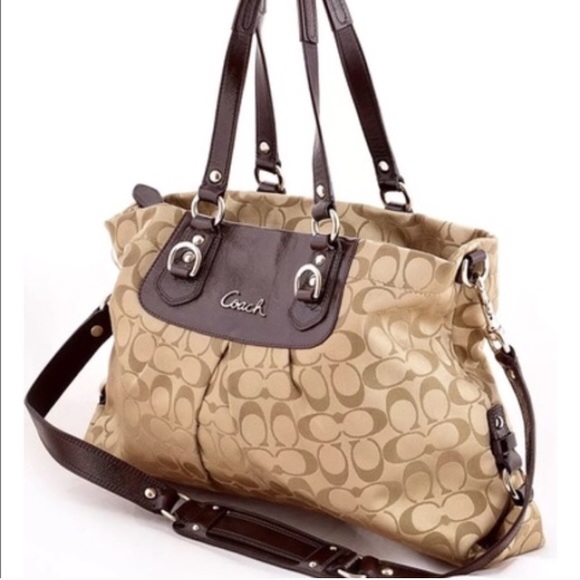 Authentic Coach Ashley Signature Carryall