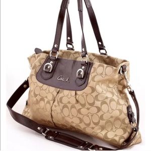 Authentic Coach Ashley Signature Carryall