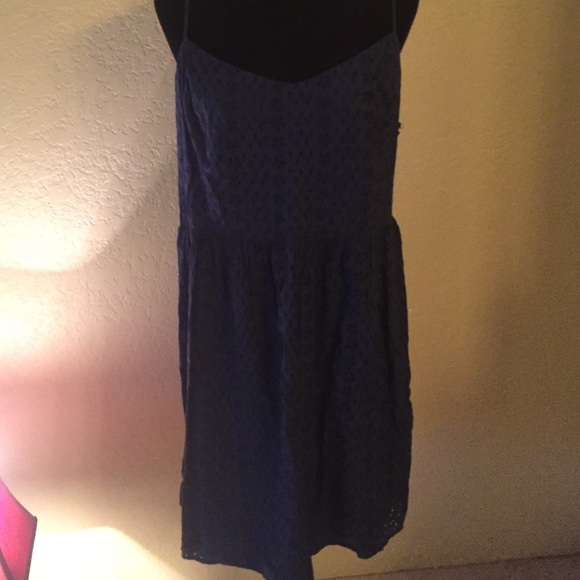 Navy blue dress