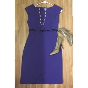 Calvin Klein Purple Dress