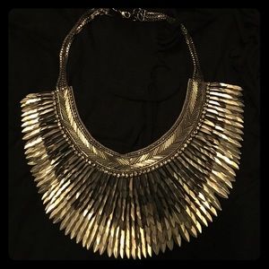 Silver Pegasus necklace