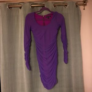 Gorgeous purple Boulee dress. Worn once!!