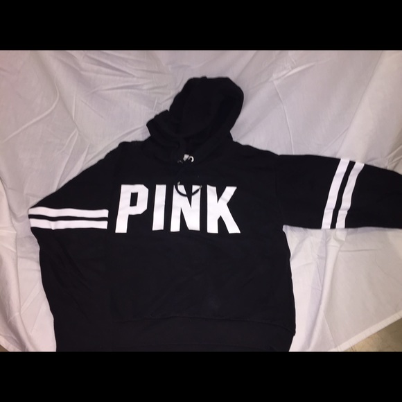 Victoria's Secret Pink Varsity Pullover Hoodie