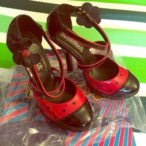 Ladybug heels❤️