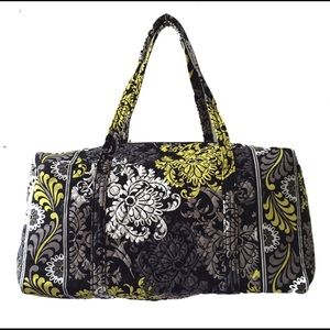 Vera Bradley baroque large duffle bag