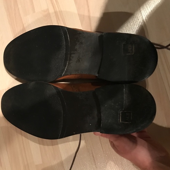 Johnston and Murphy brown size 10 dress shoes