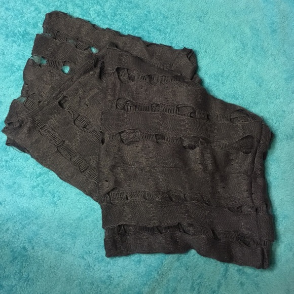 Charcoal grey infinity scarf - Picture 2 of 2