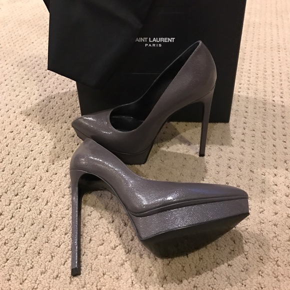 Saint Laurent Shoes - SOLD Saint Laurent Janis 105 road grey 37