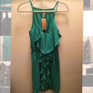 Francesca's flirty ruffle dress