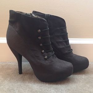 Gray Booties