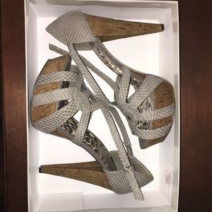 Jessica Simpson Grey/Matte Massi Heels