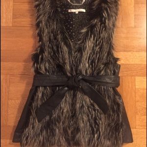 Rachel Roy Faux Fur Vest