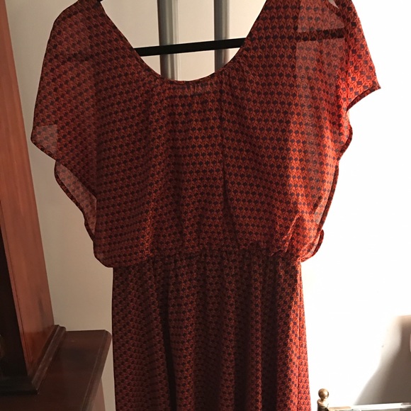 Bar III Butterfly sleeve dress