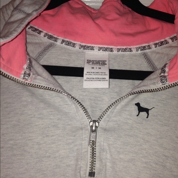 VS PINK Half Zip