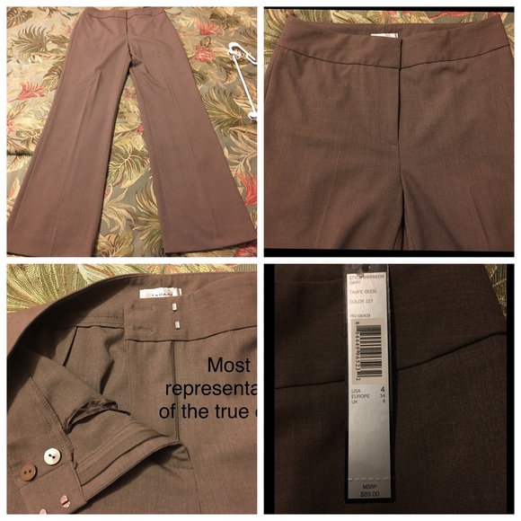 Tahari dress pant size 4 NWT - Picture 3 of 4