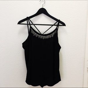 Embellished Tank Top