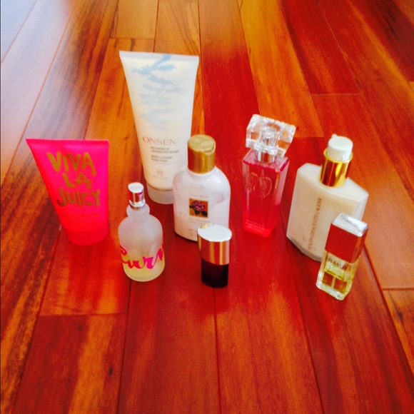 Bundle of creams and fragrance