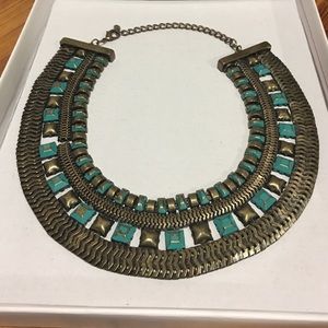 Zara statement necklace