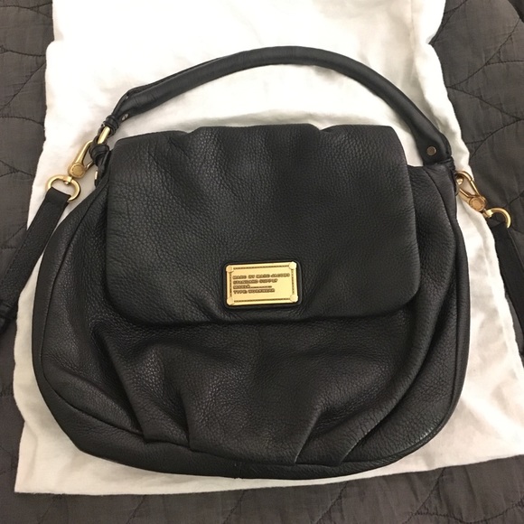 black leather Marc by Marc Jacobs cross body