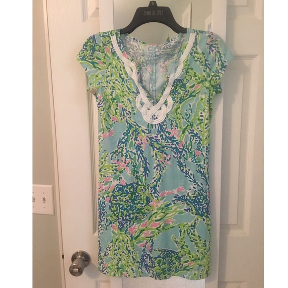 EUC Lilly Pulitzer Blue Heaven Brewster Dress XS