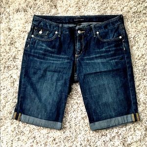 Banana Republic jean board shorts
