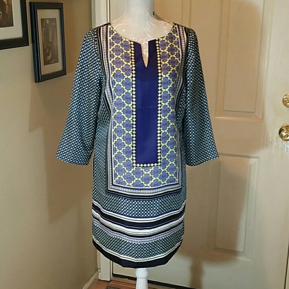NWT Limited "Blues" Print Dress