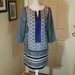 NWT Limited "Blues" Print Dress