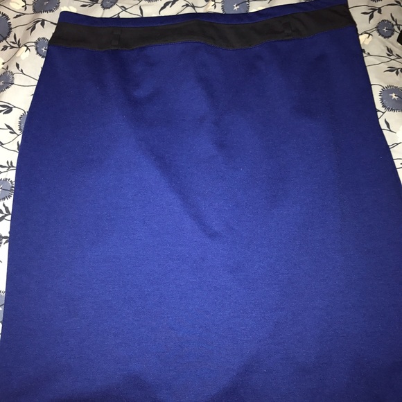 The Limited Royal Blue High waisted pencil skirt
