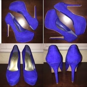 Jessica Simpson Blue Violet Suede Waleo