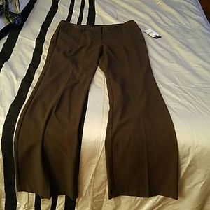 Brown dress slacks