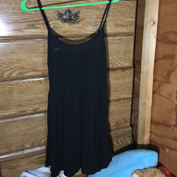 Black Brandy Melville spaghetti strap dress