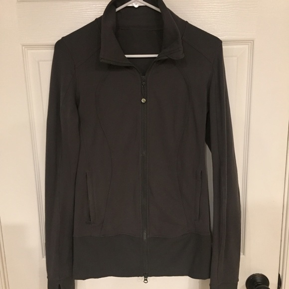 Grey Lululemon Zip up Jacket