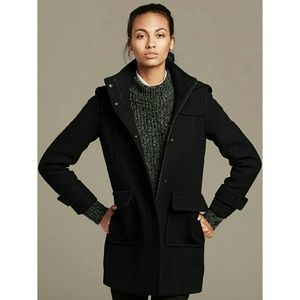 Banana Republic Black Wool Coat