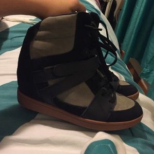 DC wedge sneakers
