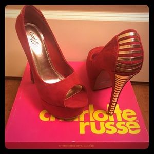 Size 8 Paulette Heels - Worn Once