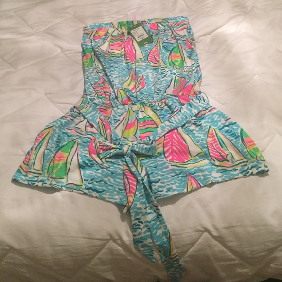 Lilly Pulitzer Ritz Romper - Picture 2 of 2
