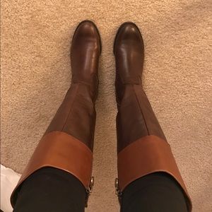 Franco Sarto Leather Boots