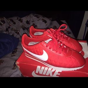 Red Nike Cortez