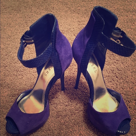 Bakers blue high heels