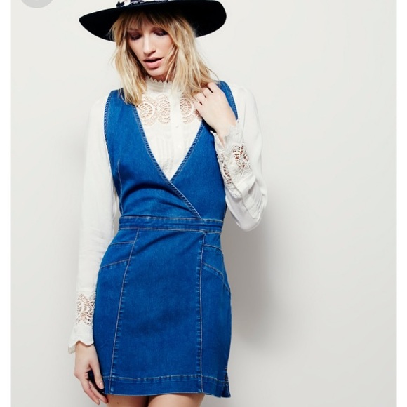 Free people denim dress