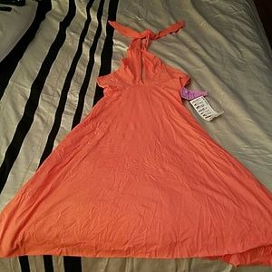 Summer halter dress